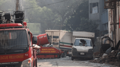 Tekstil fabrikasında yangın: Çok sayıda can kaybı var...