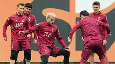 Galatasaray, Başakşehir hazırlıklarını sürdürdü
