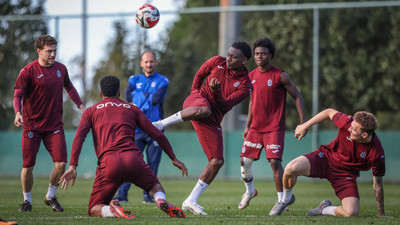 Trabzonspor, Rizespor hazırlıklarını sürdürdü