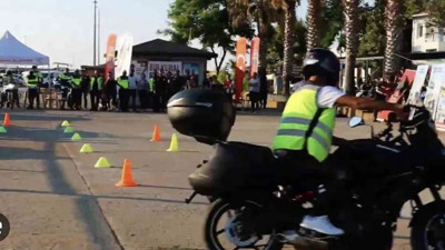 Çanakkale'de motosiklet sürücüleri için ücretsiz