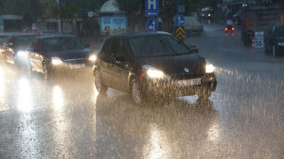 Aydın’da sağanak yağış etkili oldu!