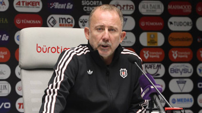 Beşiktaş Teknik Direktörü Sergen Yalçın: 'Umarım bundan sonra kazanmaya devam ederiz'