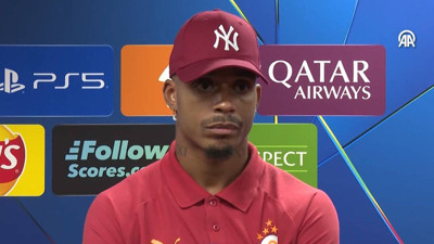 Galatasaraylı Mario Lemina: 'Victor Osimhen, inanılmaz bir forvet'
