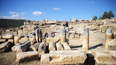Muğla'daki Hyllarima Antik Kenti’nde bulundu!