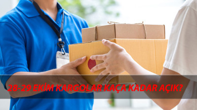 28-29 Ekim kargo çalışma saatleri: Trendyol, Hepsiburada, PTT kargolar açık mı, kapalı mı?