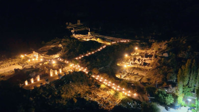 Sagalassos'ta gece müzeciliği hazırlıkları sürüyor