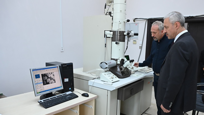 Elektron mikroskobu MARGEM’de faaliyete geçti