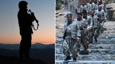 PKK, TSK gözetimi altında Türkiye'den çekildi