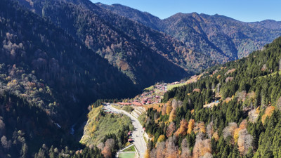 Ayder Yaylası’nda sonbahar sakinliği