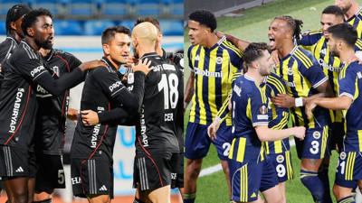 Beşiktaş ile Fenerbahçe, derbide karşılaşıyor! İşte maç öncesi muhtemel 11'ler