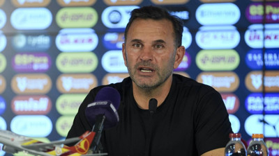 Galatasaray Teknik Direktörü Okan Buruk: 'Beraberlik için üzgünüz'