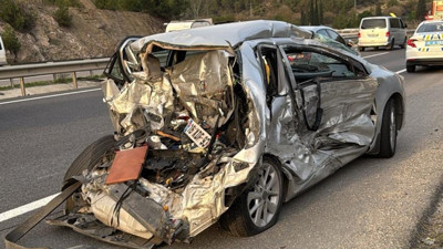 Bilecik'te zincirleme trafik kazası! 3 kişi yaralandı