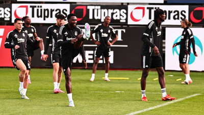Beşiktaş, Antalyaspor hazırlıklarını sürdürdü