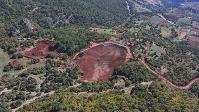 Manisa Gördes'te tamamlandı! 35 bin metreküp