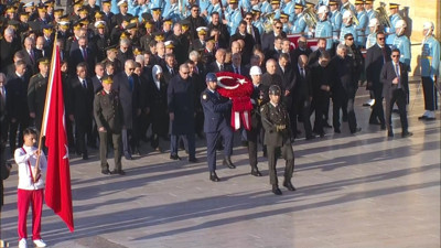 Devlet erkanı 10 Kasım'da Anıtkabir'de