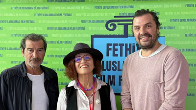Uğur Polat ve Şükrü Gürsoy, 3. Fethiye Film Festivali'nde sinemaseverlerle buluştu