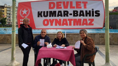 Vatan Partisi Aydın bahis ve kumara karşı meydanlarda