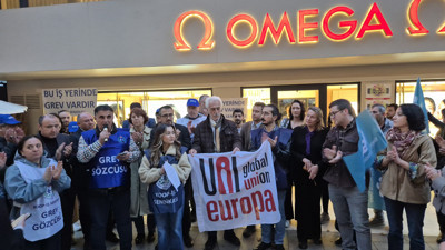 TÜRK-İŞ’ten grevdeki Swatch işçilerine destek