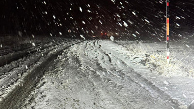 Malatya'da kar yağışı etkili oldu!