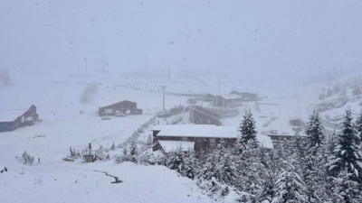 Ordu'ya kar yağdı! bakın yağış nerelerde görüldü