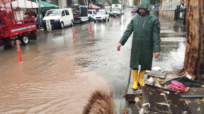 Diyarbakır’da sağanak yağış etkili oldu!