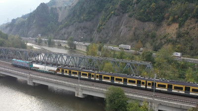 Milli Banliyö Treni'nin dördüncüsü de raylarda