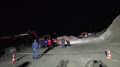 Sivas'ta maden ocağında göçük