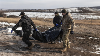 Rusya, Ukrayna'ya bin askerin cenazesini verdi