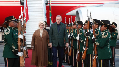 Cumhurbaşkanı Erdoğan Güney Afrika'da