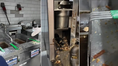 Ünlü restoran zincirlerinde mide kaldıran görüntü! Mutfağa giren gözlerine inanamadı