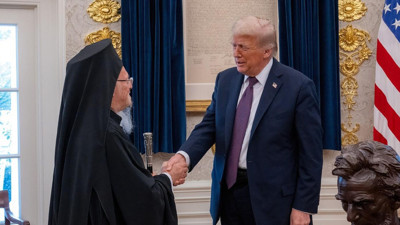 ABD'den Türkiye'ye kritik ziyaret! Fener Rum Patriği ile dikkat çeken görüşme