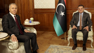 Yerlikaya Libya’da Dibeybe ile görüştü