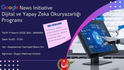 Google, Malatya’da yapay zeka eğitimi verecek