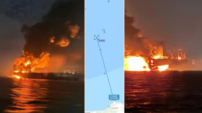 Karadeniz'de iki gemide patlama! Bakan Uraloğlu olayın perde arkasını açıkladı