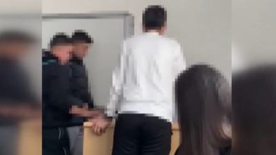 Ankara’da okulda skandal görüntüler! Öğretmenlerine bunu yaptılar