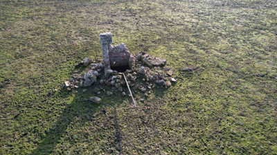 İstanbul'da sular çekilince ortaya çıktı!