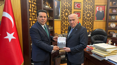 Ahmet Özer, Devlet Bahçeli’yi ziyaret etti