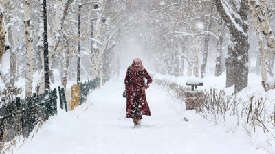 Rusya'dan kuvvetli soğuk ve kar geliyor: 35 il için kar alarmı