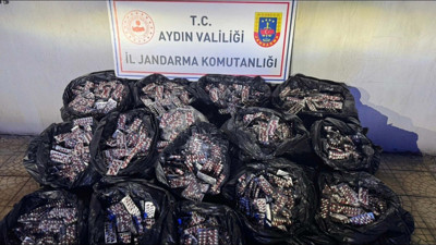 Aydın'da ele geçirildi! 152 bin 800 adet