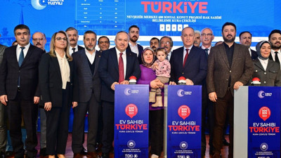 Nevşehir’de TOKİ kuraları çekildi