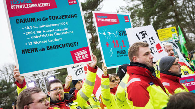 Almanya’da grevler başarılı oldu… Taraflar üçüncü turda anlaştı! Kamu çalışanı istediği zammı aldı