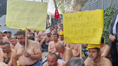 Doruk Madencilik işçileri: Haklar ödenmeden çözüm yok