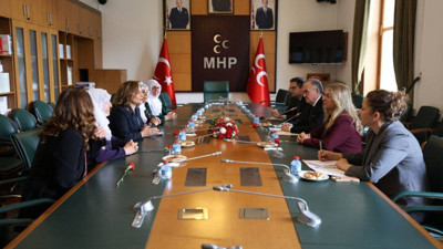Barış annelerinin MHP ziyareti sona erdi: 'Sayın Bahçeli'ye teşekkür ederiz'
