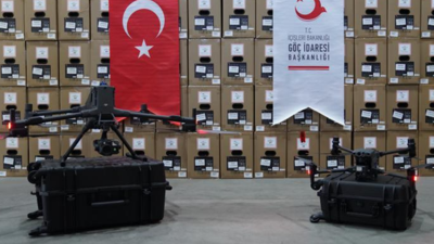 Sınır güvenliği için 391 dron envantere alındı