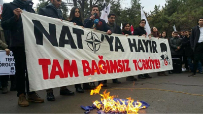 TGB'den Ankara'daki NATO zirvesine karşı eylem çağrısı: 'Türkiye düşmanı NATO Ankara'dan defol'