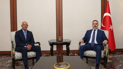 Bakan Fidan, Tom Barrack’ı kabul etti