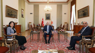 TBMM Başkanı Kurtulmuş DEM Parti heyetini kabul etti! Yasal düzenlemeler masada…