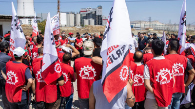 Doruk Madencilik işçisi Ankara yolunda