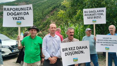 10 köyü etkileyecek maden sahasına tepki: Toprağımıza, suyumuza dokunmayın…