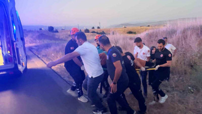 Bingöl'de yoldan çıkan araçta 2 kişi yaralandı